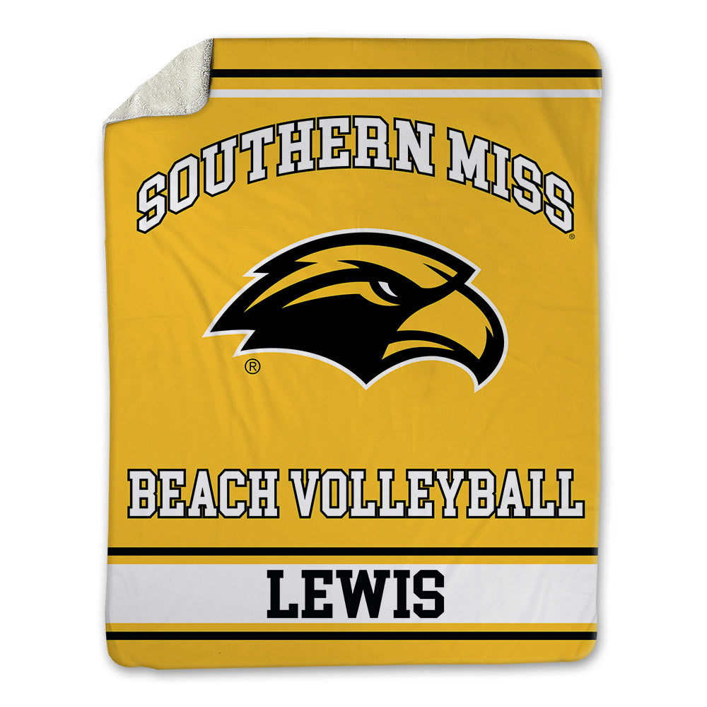 Southern Miss - NCAA Beach Volleyball : Abby Lewis - Blanket-0