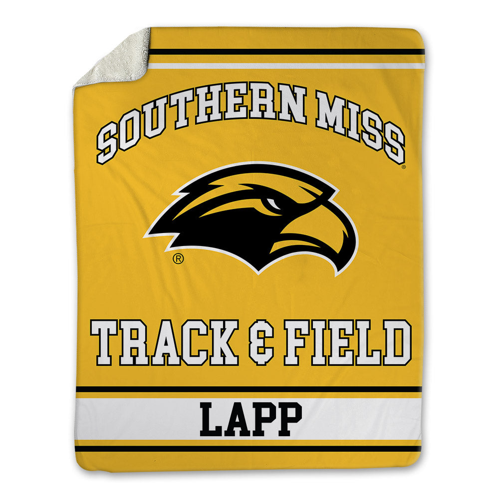 Southern Miss - NCAA Women's Track & Field : Cadence Lapp - Blanket-0