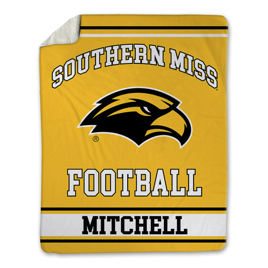 Southern Miss - NCAA Football : Bj Mitchell - Blanket-0