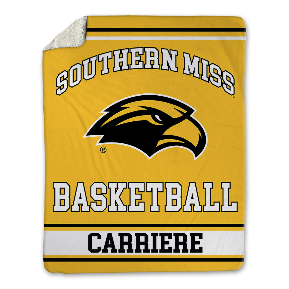 Southern Miss - NCAA Women's Basketball : Anaisha Carriere - Blanket-0