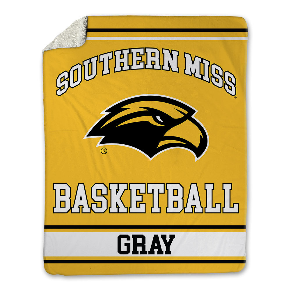Southern Miss - NCAA Women's Basketball : Brikayla Gray - Blanket-0