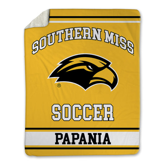 Southern Miss - NCAA Women's Soccer : Avery Papania - Blanket-0