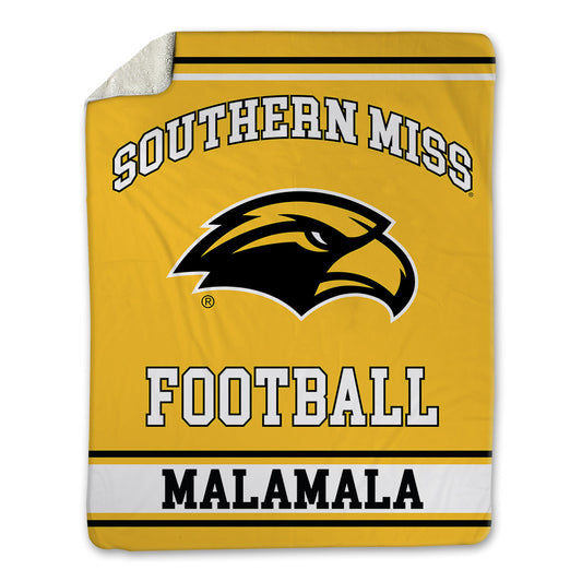 Southern Miss - NCAA Football : Chase Malamala - Blanket-0