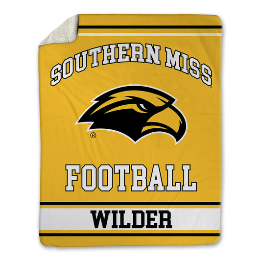 Southern Miss - NCAA Football : Jamarice Wilder - Blanket-0