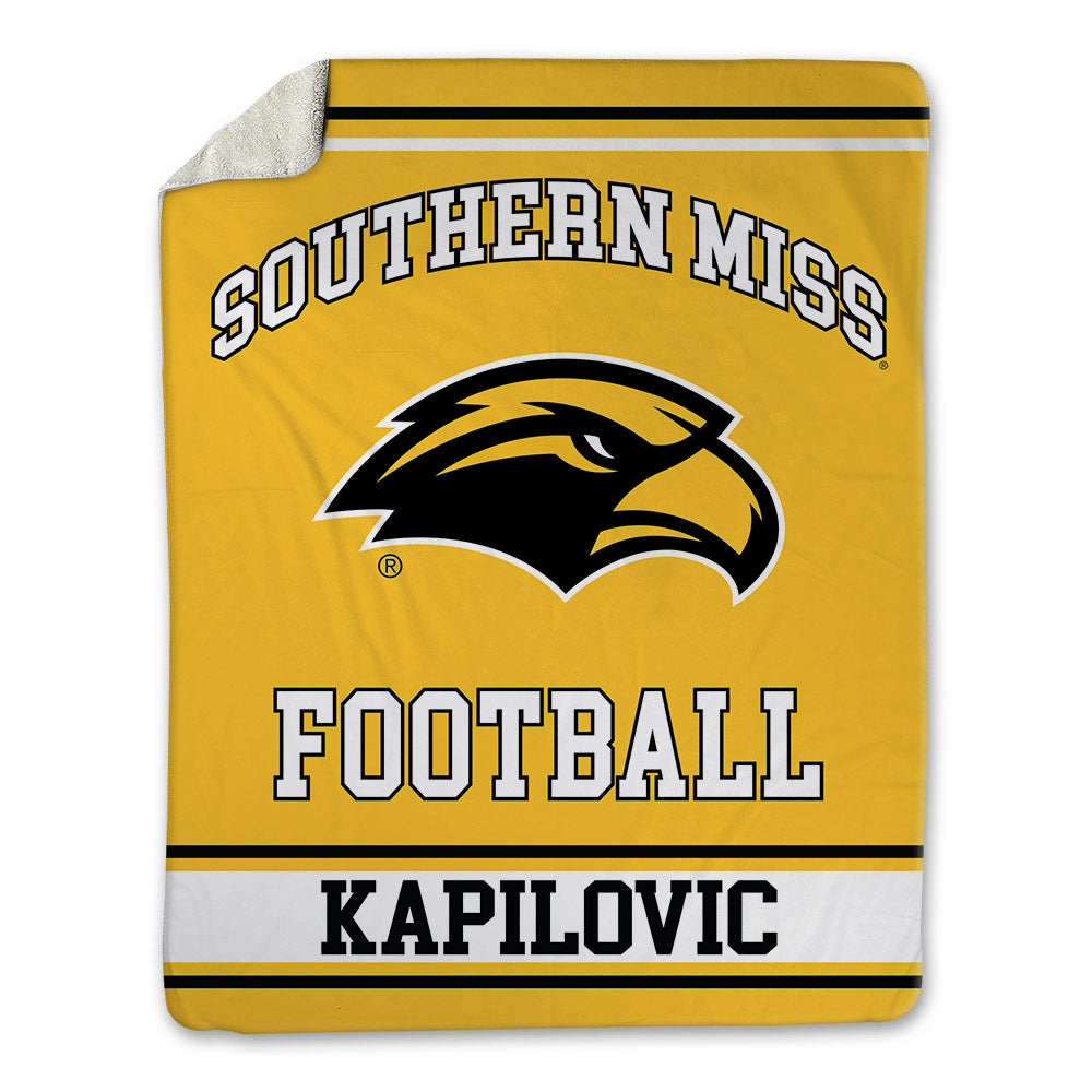 Southern Miss - NCAA Football : Colin Kapilovic - Blanket-0
