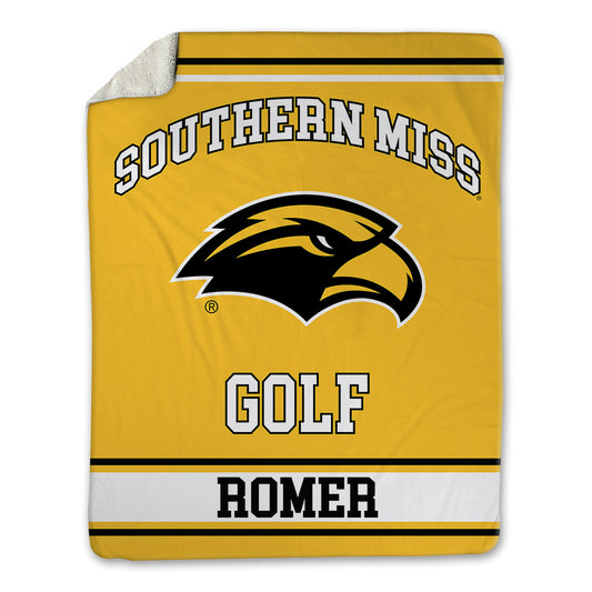 Southern Miss - NCAA Women's Golf : Liv Romer - Blanket-0