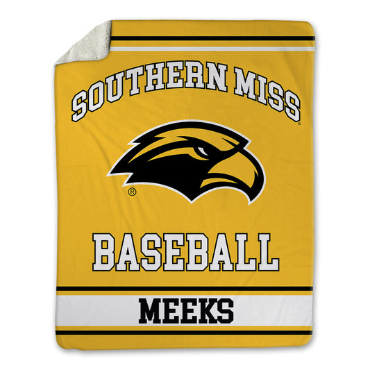 Southern Miss - NCAA Baseball : Drake Meeks - Blanket-0