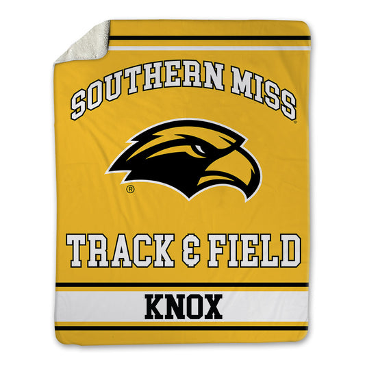 Southern Miss - NCAA Men's Track & Field : Aiden Knox - Blanket-0