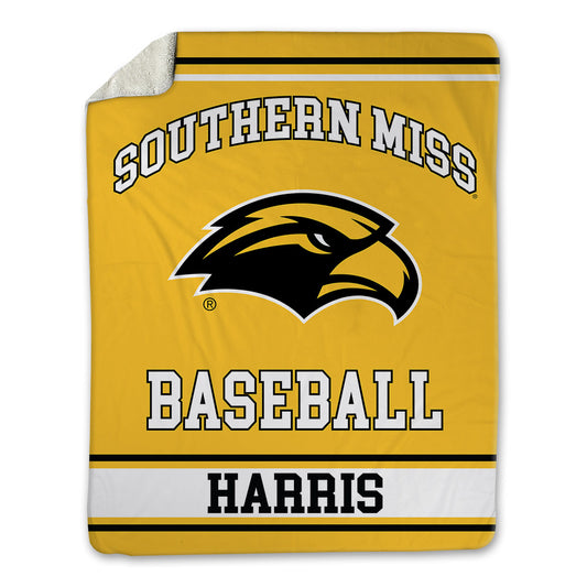 Southern Miss - NCAA Baseball : Grayden Harris - Blanket-0