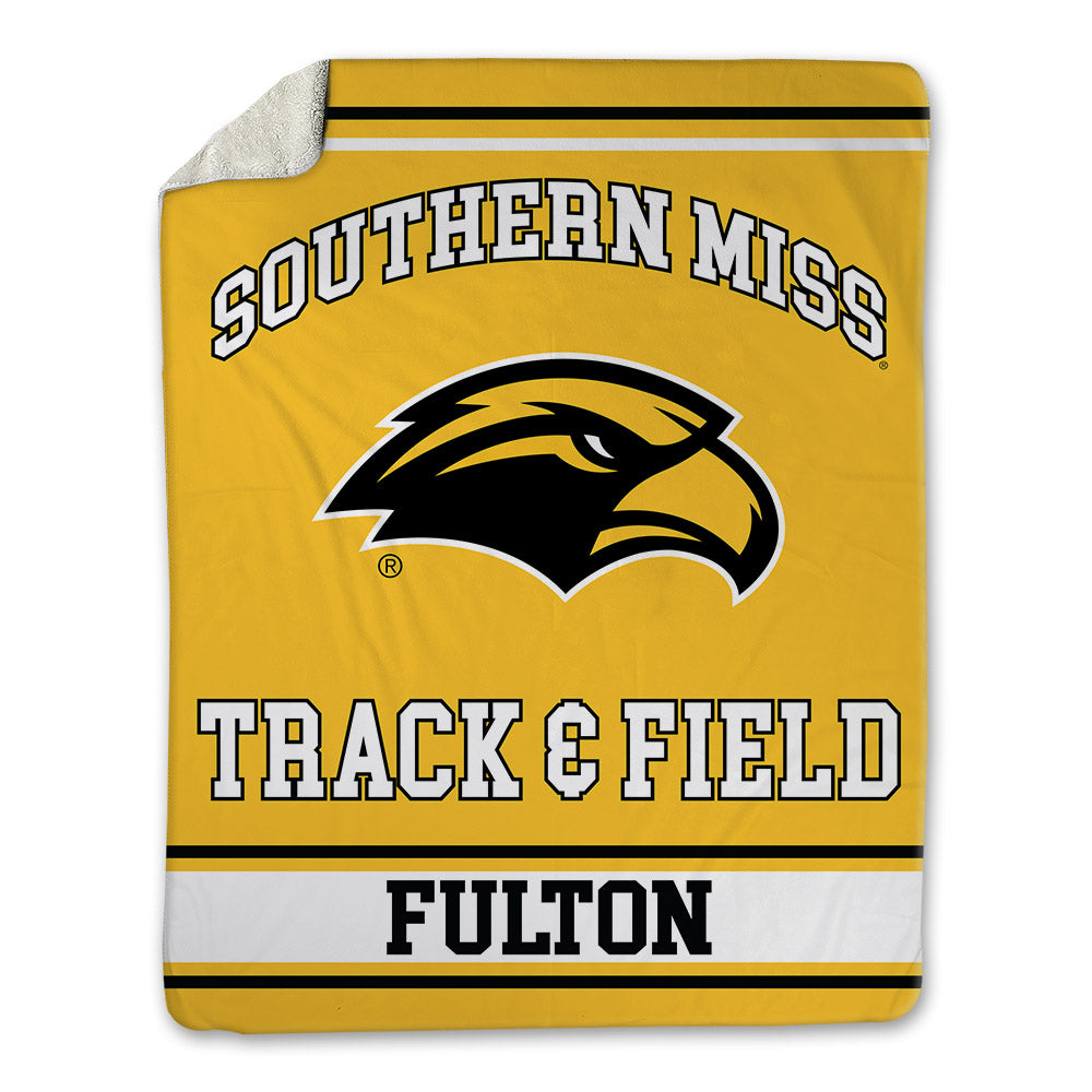 Southern Miss - NCAA Women's Track & Field : Kaci Fulton - Blanket-0