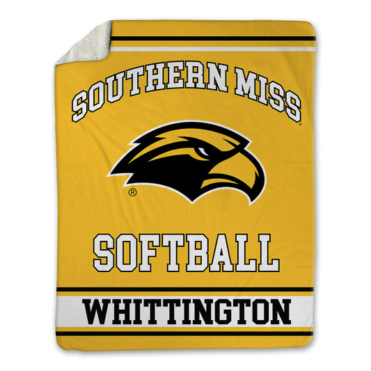 Southern Miss - NCAA Softball : Briley Whittington - Blanket-0