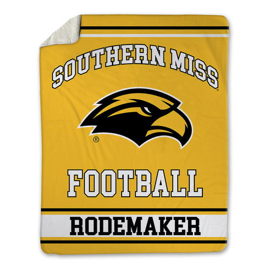 Southern Miss - NCAA Football : Tate Rodemaker - Blanket-0