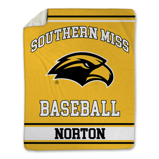 Southern Miss - NCAA Baseball : Jace Norton - Blanket-0