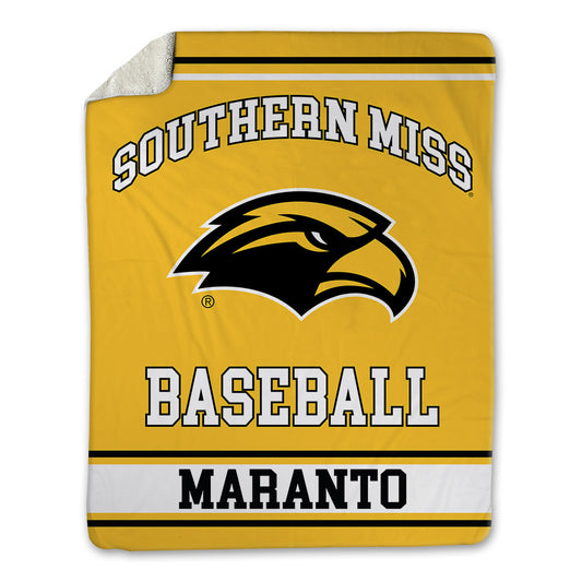 Southern Miss - NCAA Baseball : Braden Maranto - Blanket-0