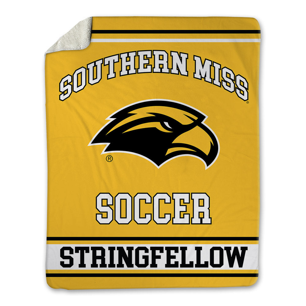 Southern Miss - NCAA Women's Soccer : Ashton Stringfellow - Blanket-0