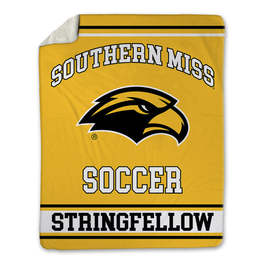 Southern Miss - NCAA Women's Soccer : Ashton Stringfellow - Blanket-0