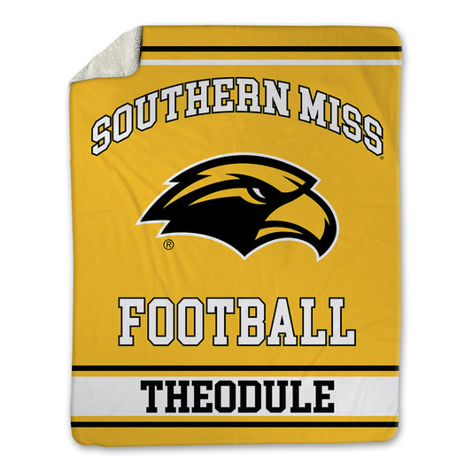 Southern Miss - NCAA Football : Guylijah Theodule - Blanket-0