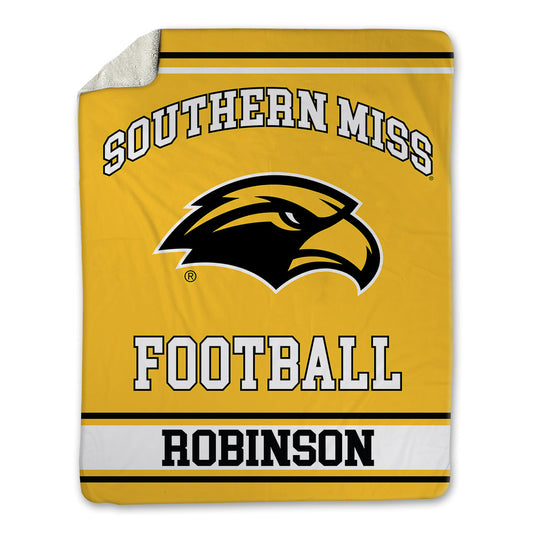 Southern Miss - NCAA Football : Laquan Robinson - Blanket-0