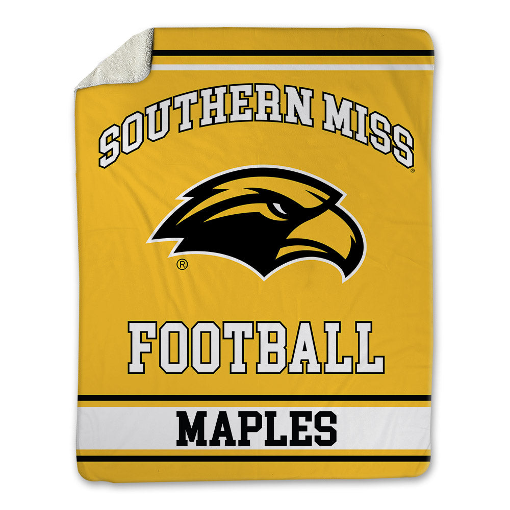 Southern Miss - NCAA Football : Hayes Maples - Blanket-0