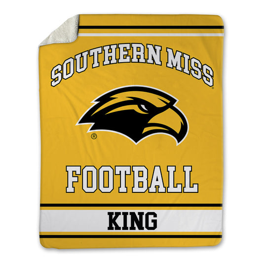 Southern Miss - NCAA Football : Dylan king - Blanket-0