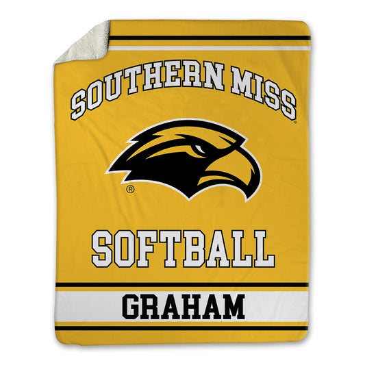 Southern Miss - NCAA Softball : Madilyn Graham - Blanket-0