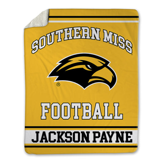 Southern Miss - NCAA Football : DaJyQuwan Jackson Payne - Blanket-0