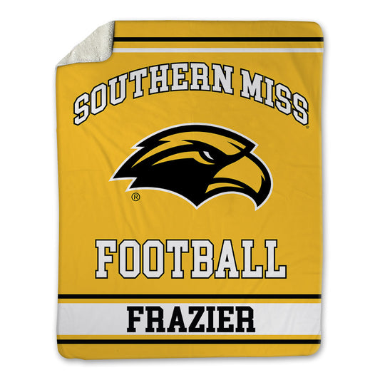 Southern Miss - NCAA Football : Cooper Frazier - Blanket-0