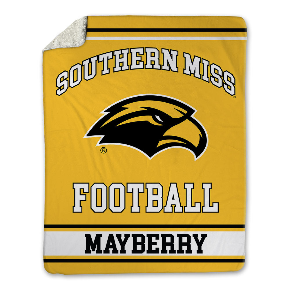 Southern Miss - NCAA Football : Javery Mayberry - Blanket-0
