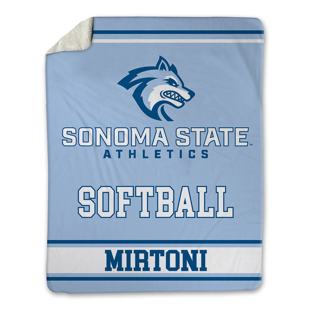 SSU - NCAA Softball : Lauren Mirtoni - Blanket-0