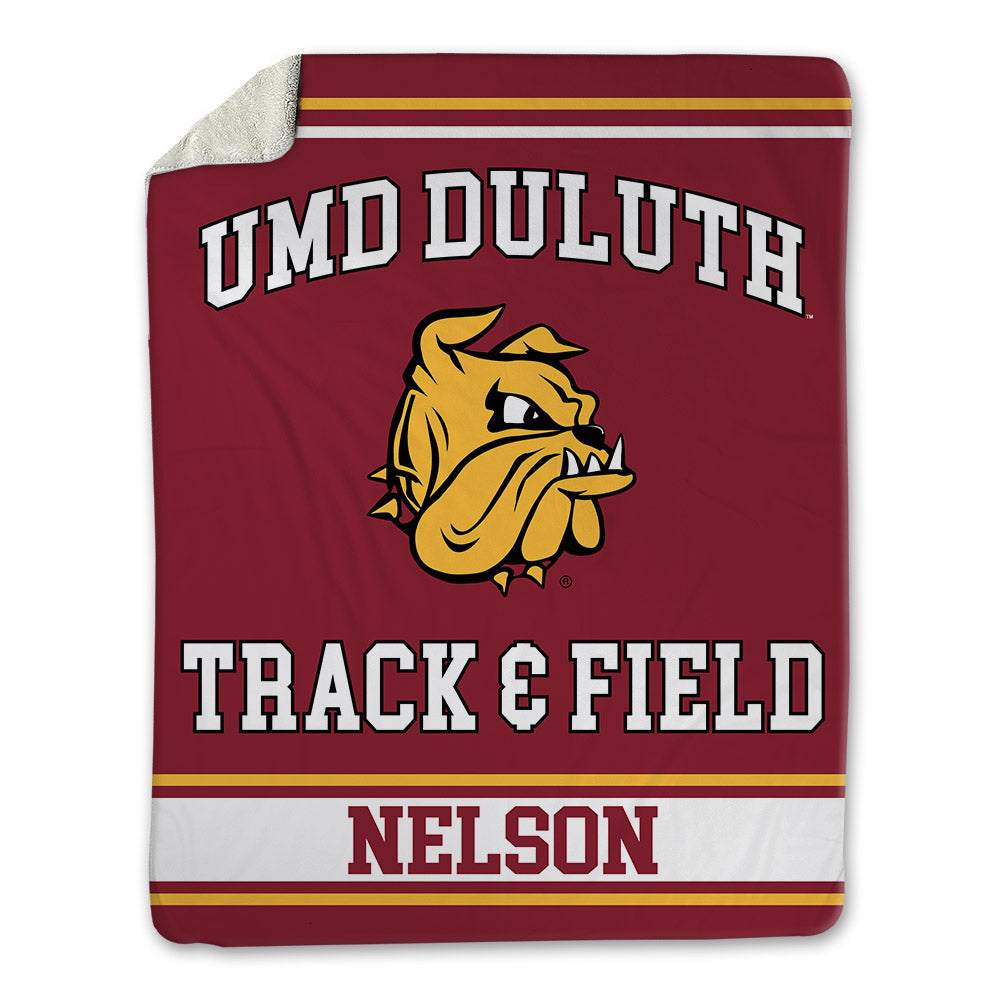 UMN Duluth - NCAA Men's Track & Field : Bennett Nelson - Blanket-0