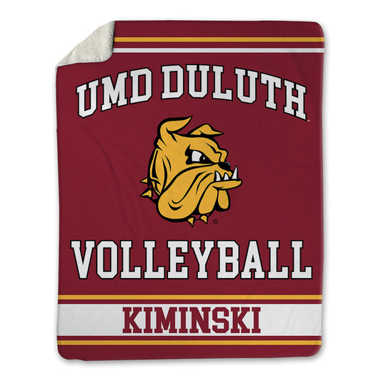 UMN Duluth - NCAA Women's Volleyball : Kenzie Kiminski - Blanket-0