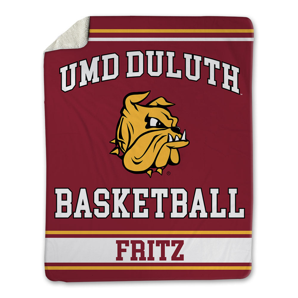 UMN Duluth - NCAA Women's Basketball : Ashley Fritz - Blanket-0