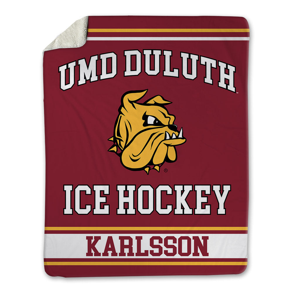 UMN Duluth - NCAA Women's Ice Hockey : Ida Karlsson - Blanket-0