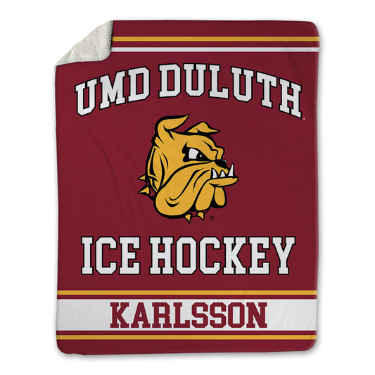 UMN Duluth - NCAA Women's Ice Hockey : Ida Karlsson - Blanket-0