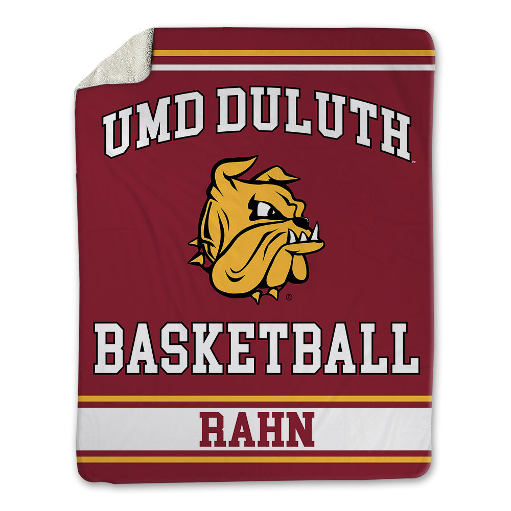 UMN Duluth - NCAA Men's Basketball : Wes Rahn - Blanket-0