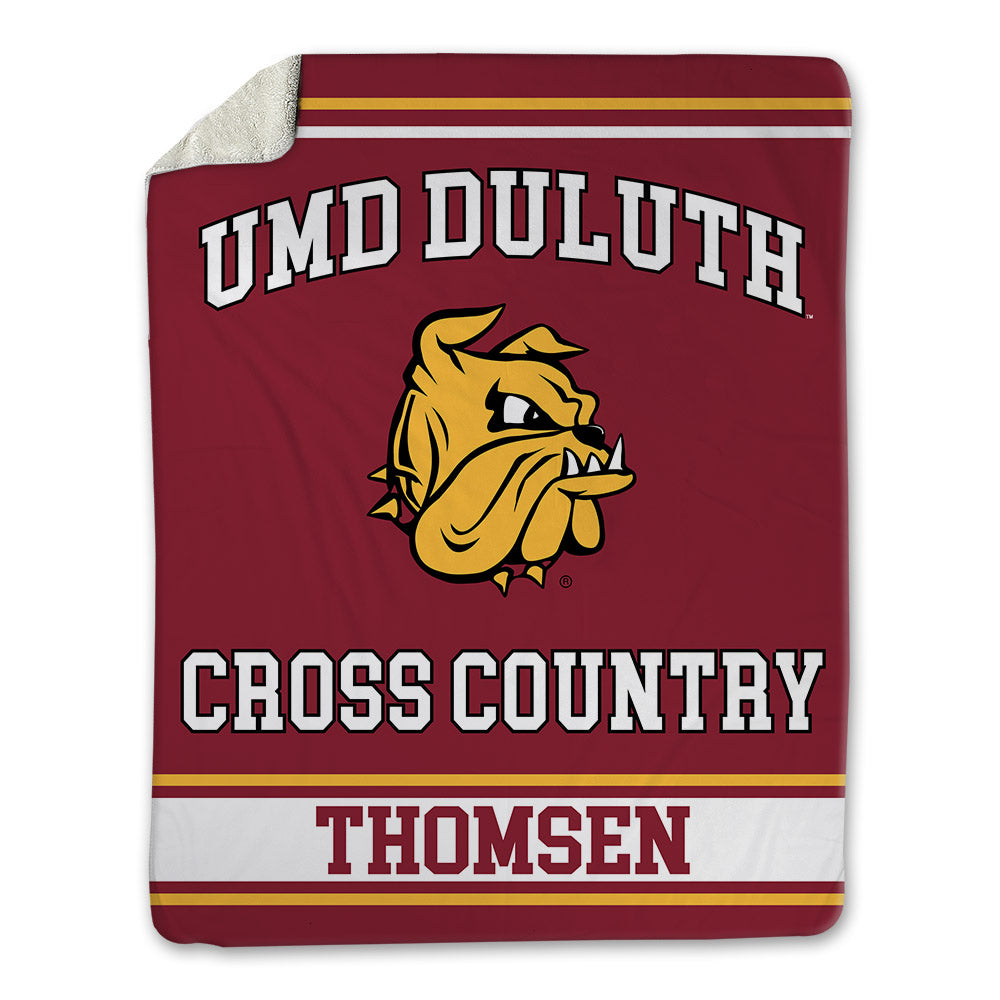 UMN Duluth - NCAA Men's Cross Country : Chase Thomsen - Blanket-0