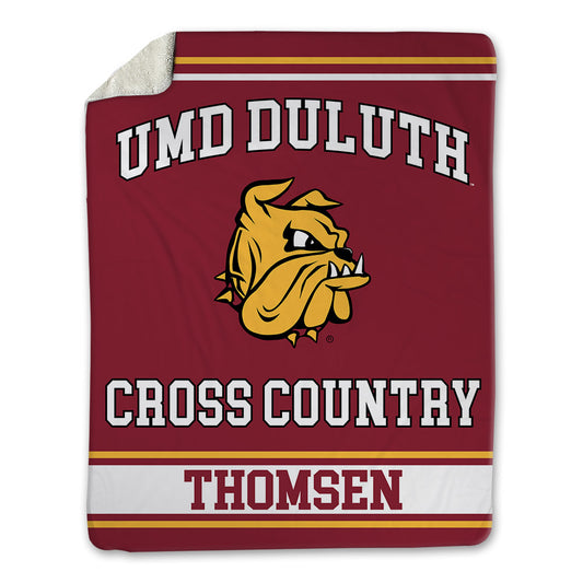 UMN Duluth - NCAA Men's Cross Country : Chase Thomsen - Blanket-0