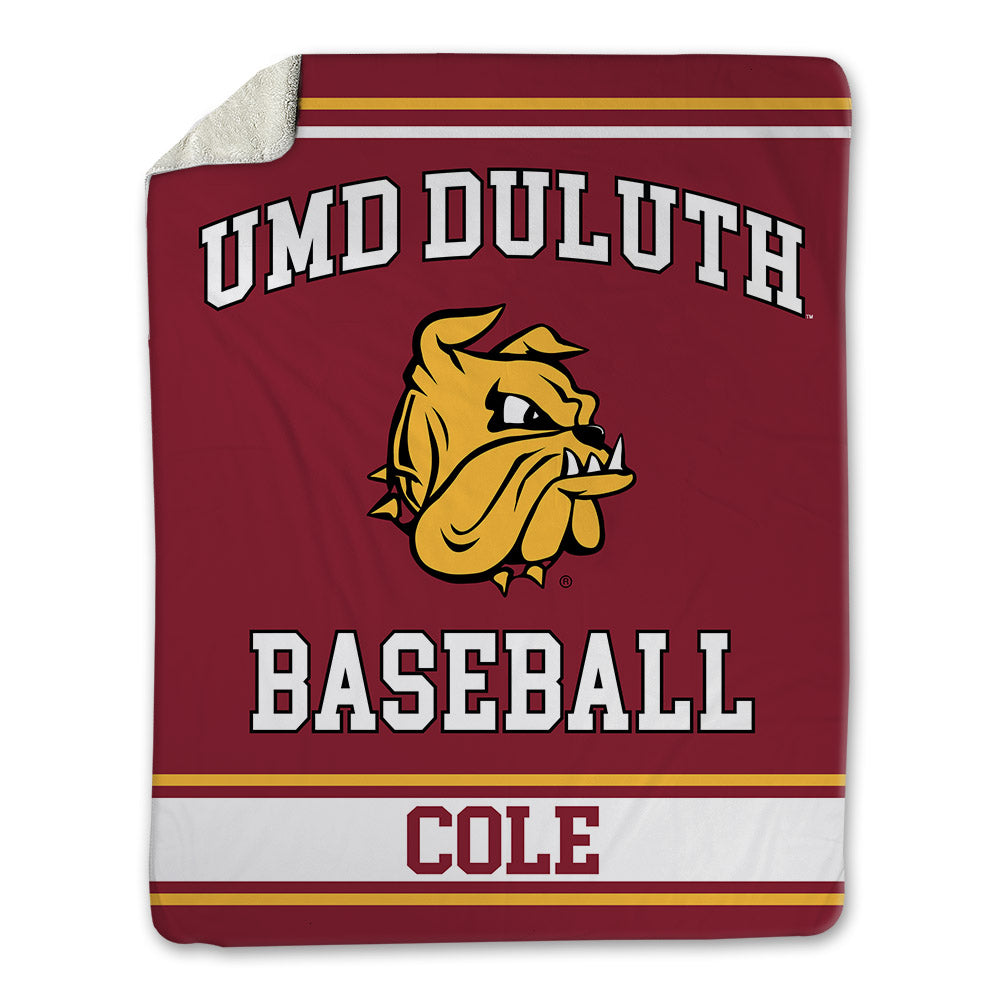 UMN Duluth - NCAA Baseball : Ethan Cole - Blanket-0