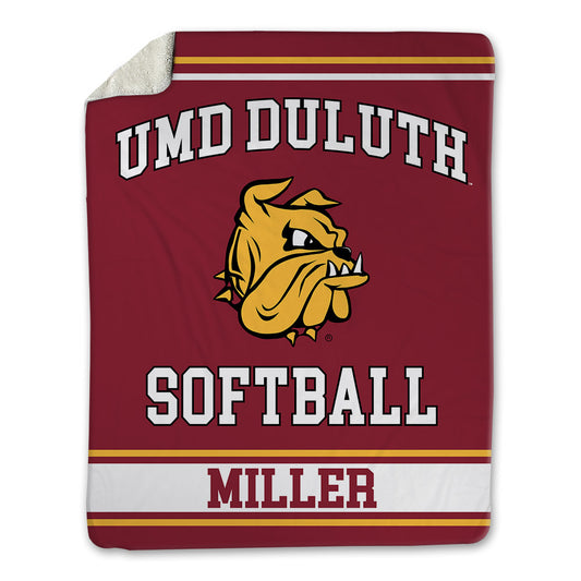 UMN Duluth - NCAA Softball : Maya Miller - Blanket-0