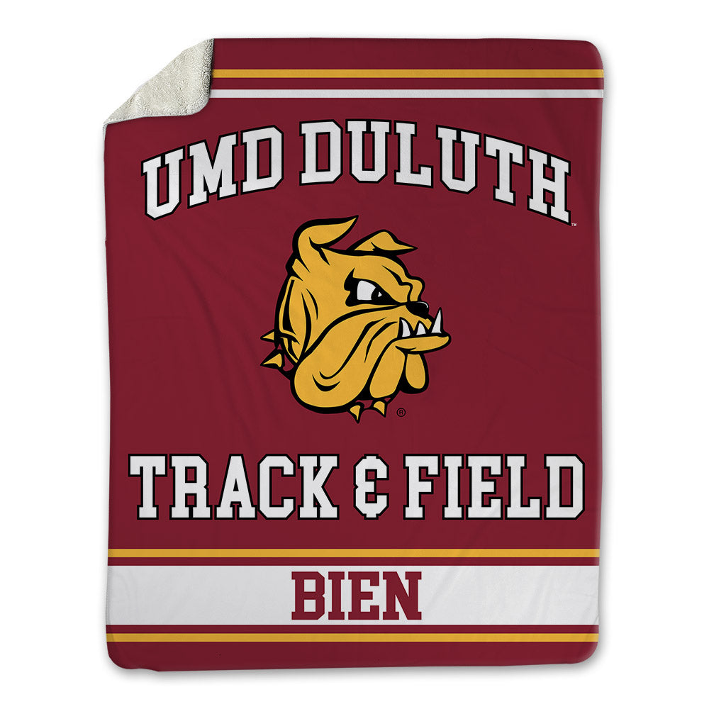 UMN Duluth - NCAA Men's Track & Field : Nolan Bien - Blanket-0