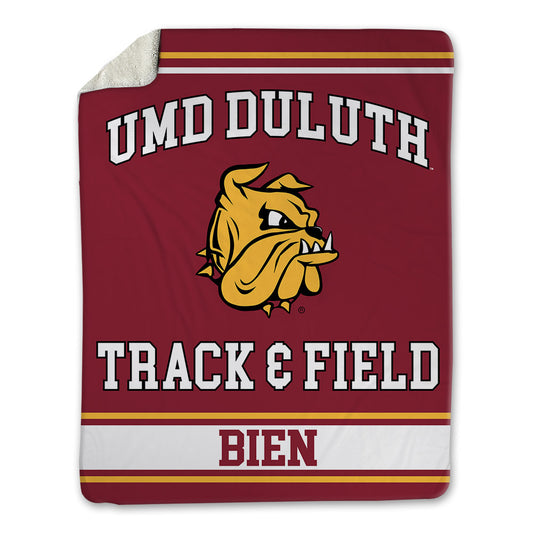 UMN Duluth - NCAA Men's Track & Field : Nolan Bien - Blanket-0