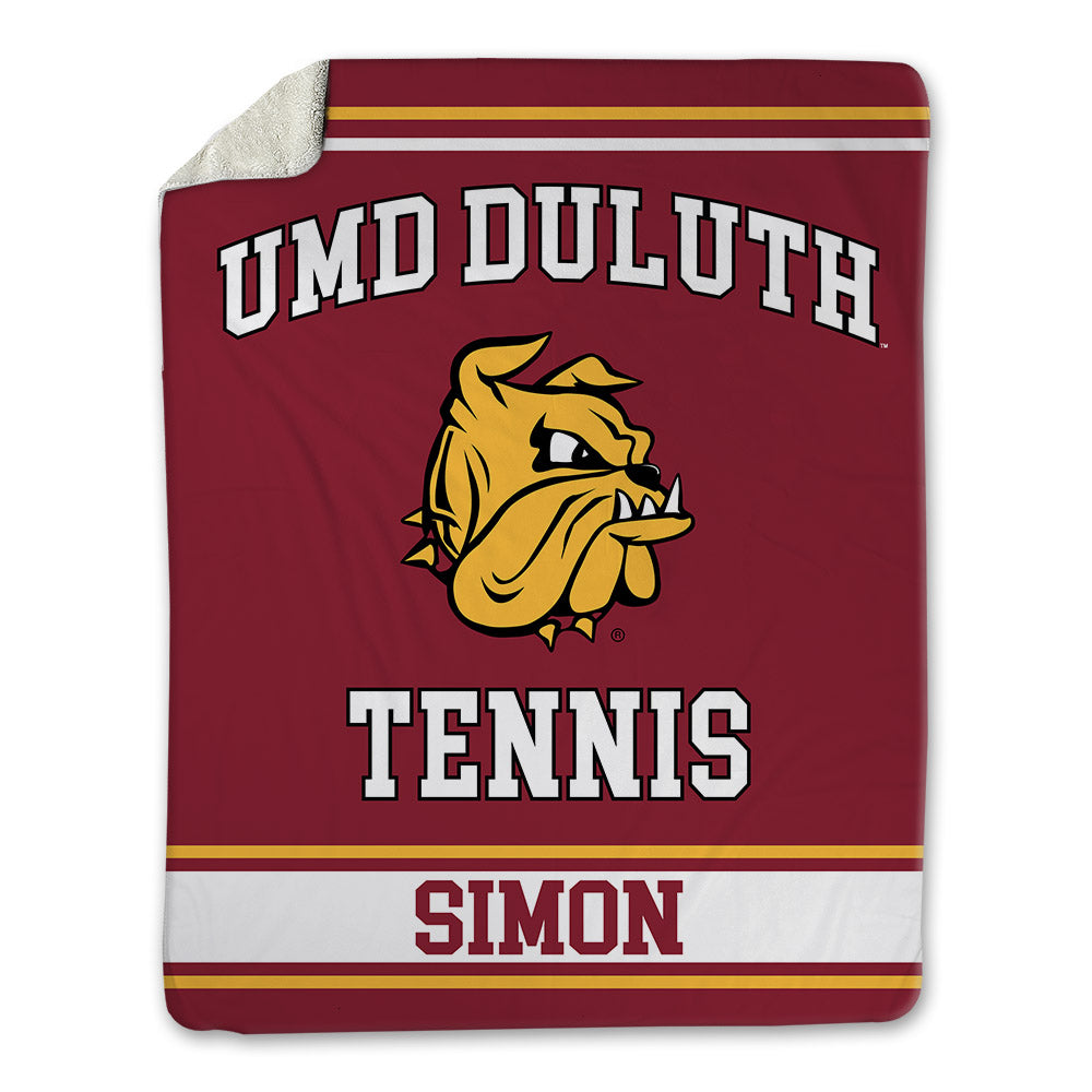 UMN Duluth - NCAA Women's Tennis : Isabelle Simon - Blanket-0