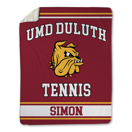 UMN Duluth - NCAA Women's Tennis : Isabelle Simon - Blanket-0