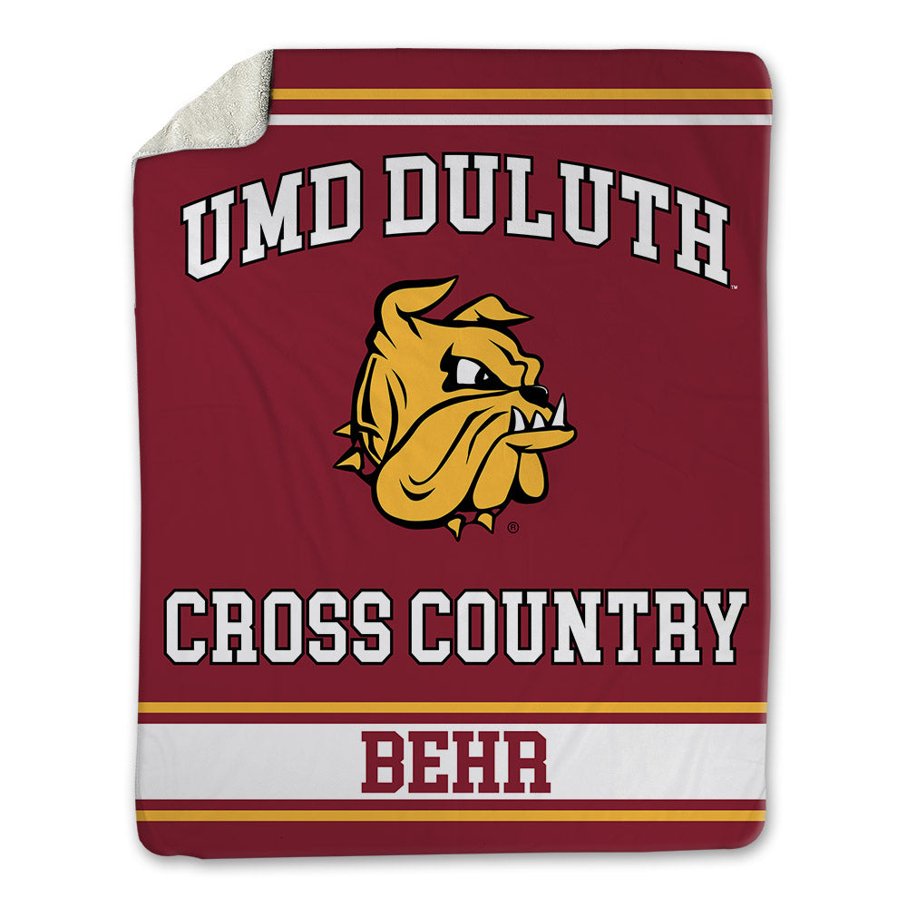 UMN Duluth - NCAA Women's Cross Country : Elise Behr - Blanket-0