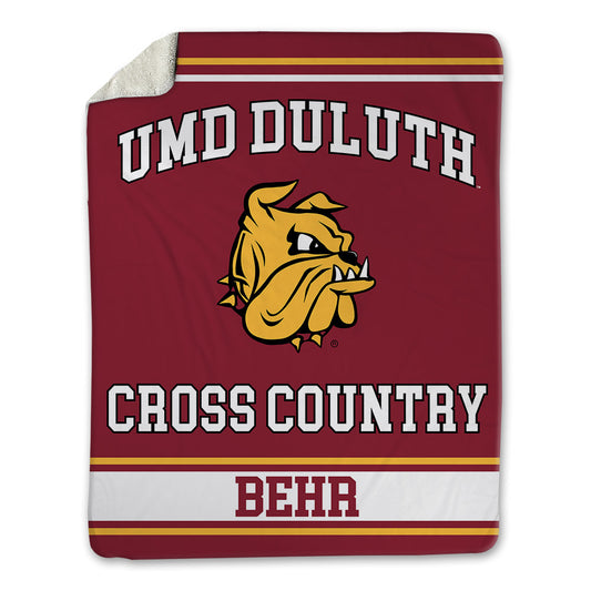 UMN Duluth - NCAA Women's Cross Country : Elise Behr - Blanket-0