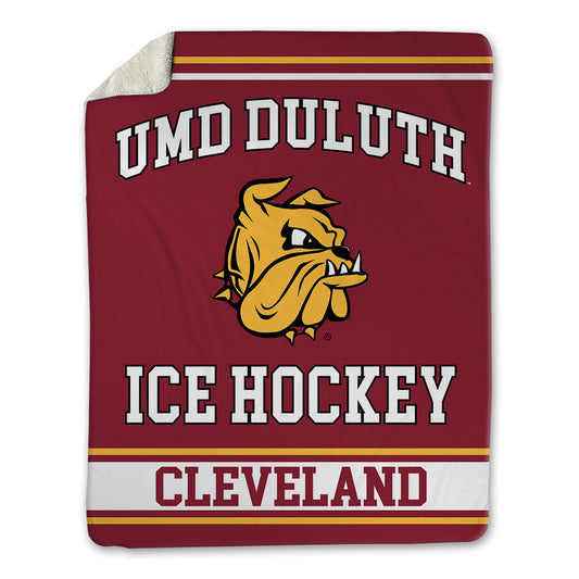 UMN Duluth - NCAA Men's Ice Hockey : Brady Cleveland - Blanket-0