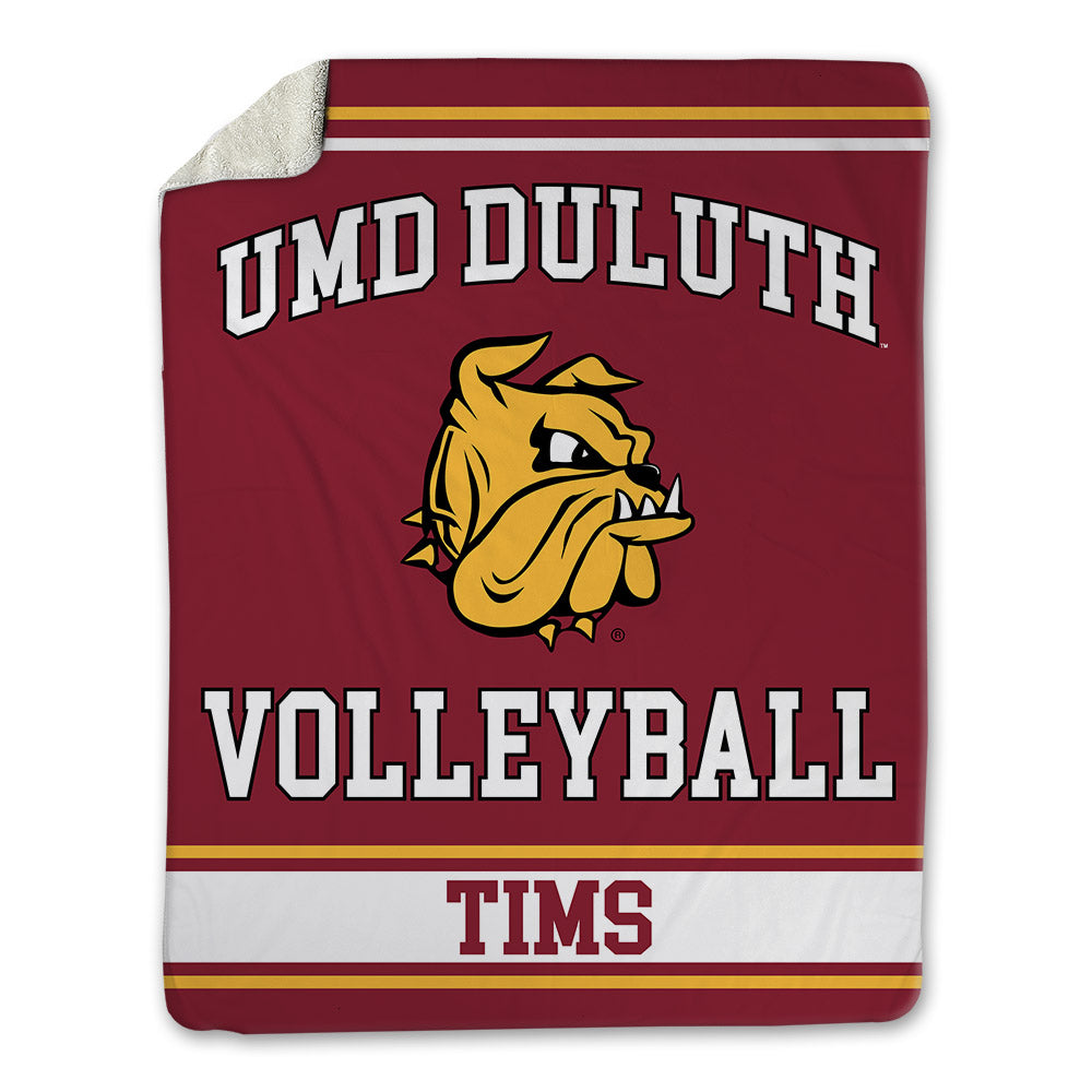 UMN Duluth - NCAA Women's Volleyball : Brietta Tims - Blanket-0