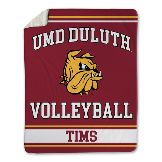 UMN Duluth - NCAA Women's Volleyball : Brietta Tims - Blanket-0