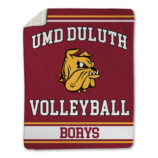 UMN Duluth - NCAA Women's Volleyball : Grace Borys - Blanket-0