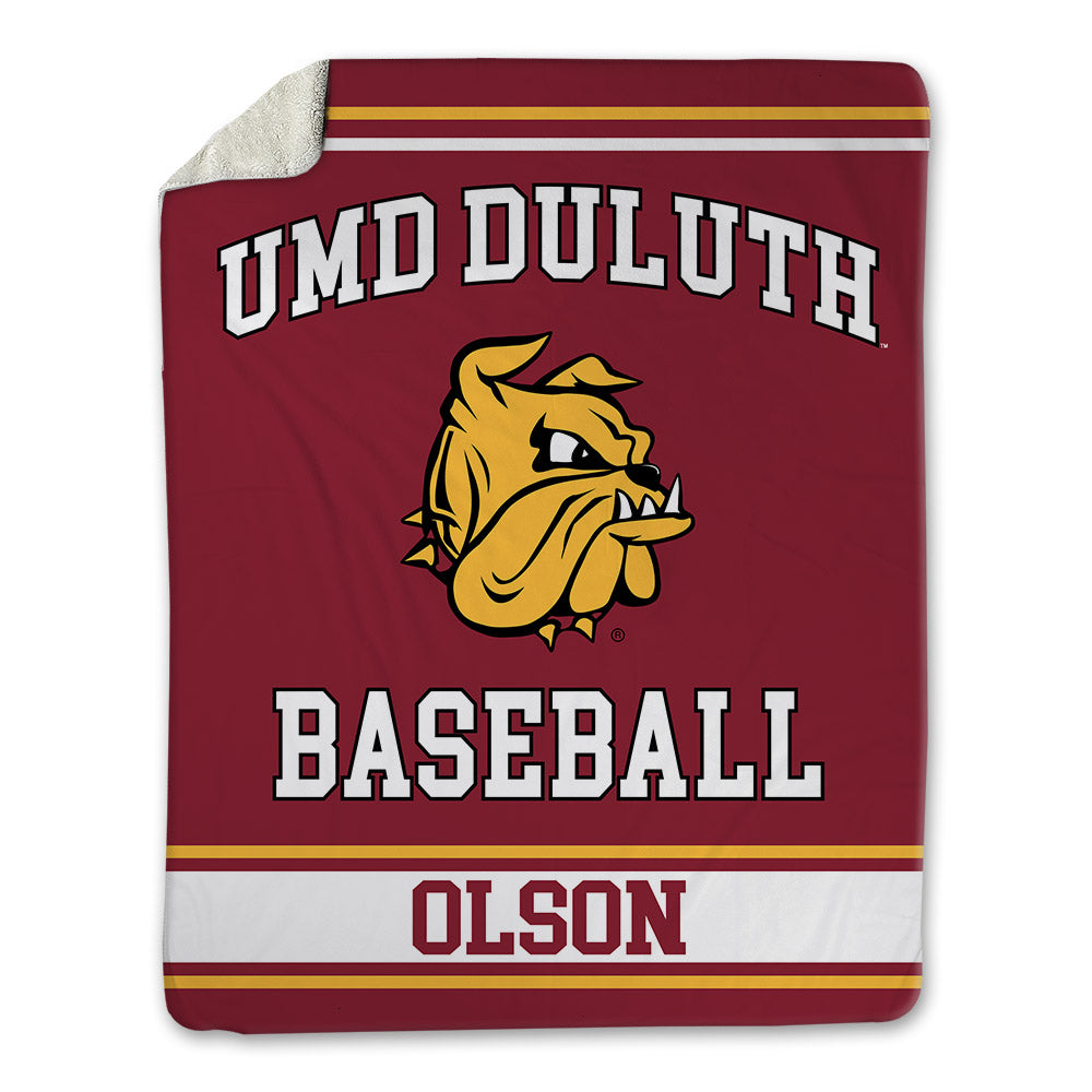 UMN Duluth - NCAA Baseball : Kaden Olson - Blanket-0